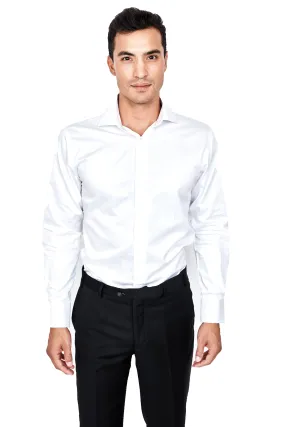 100% Premium Cotton White Shirt