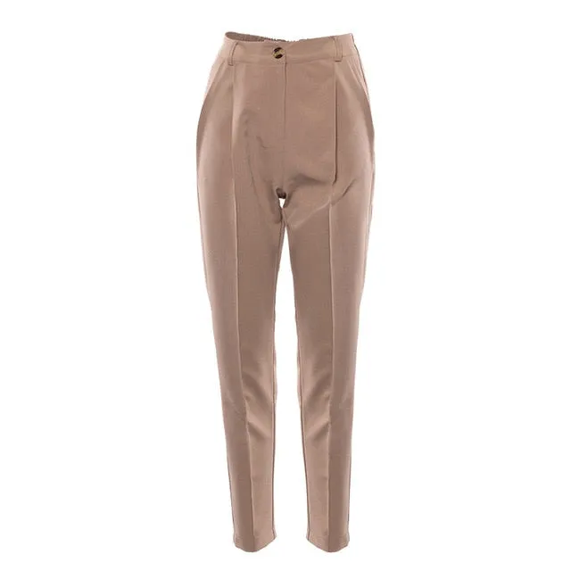 2021 New!!! Women's High Waist Khaki Pants or Khaki Top Each Sold Separately Sizes Sizes S - L