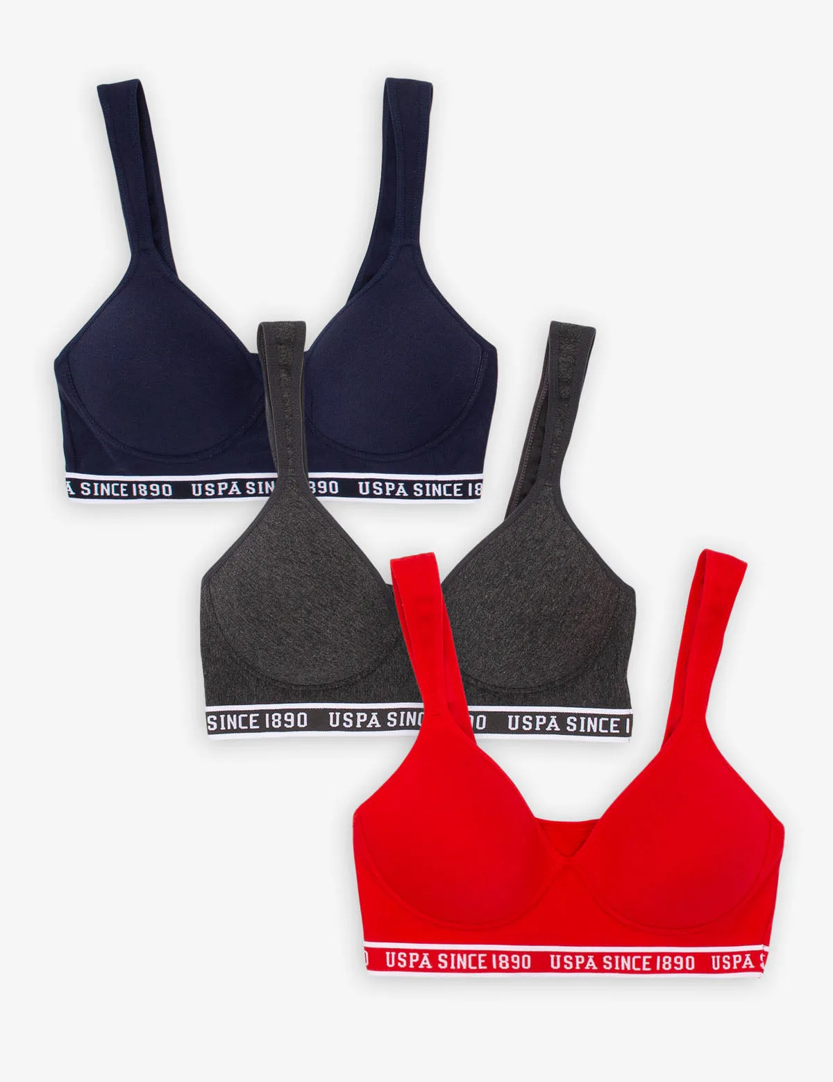 3 PACK SPORTS BRAS