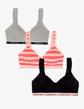 3 PACK SPORTS BRAS