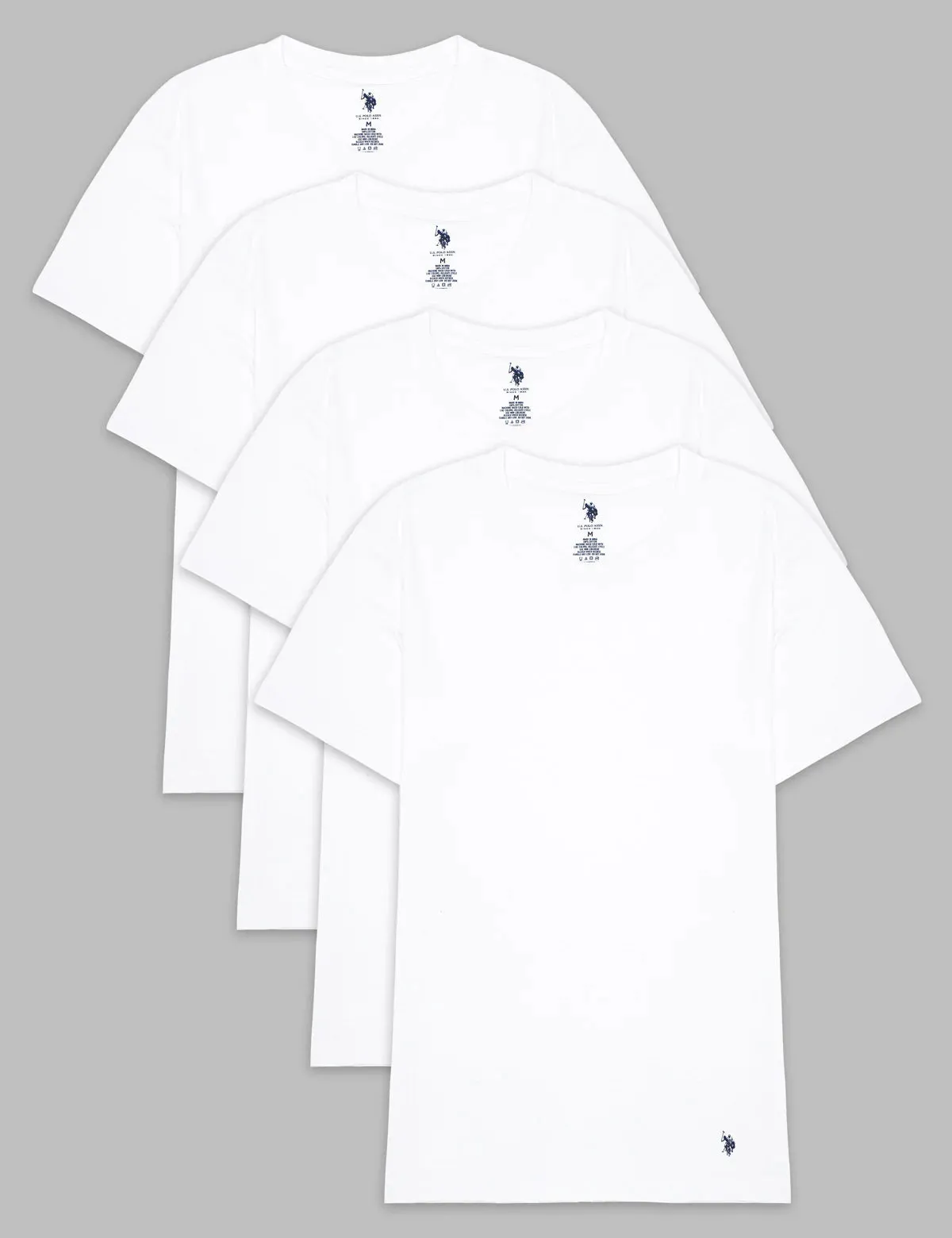 4 PACK CREW NECK T-SHIRTS