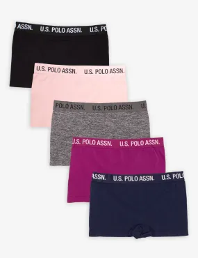 5 PACK SEAMLESS BOYSHORTS