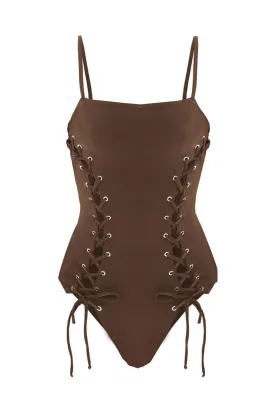 ADA BROWN SWIMSUIT