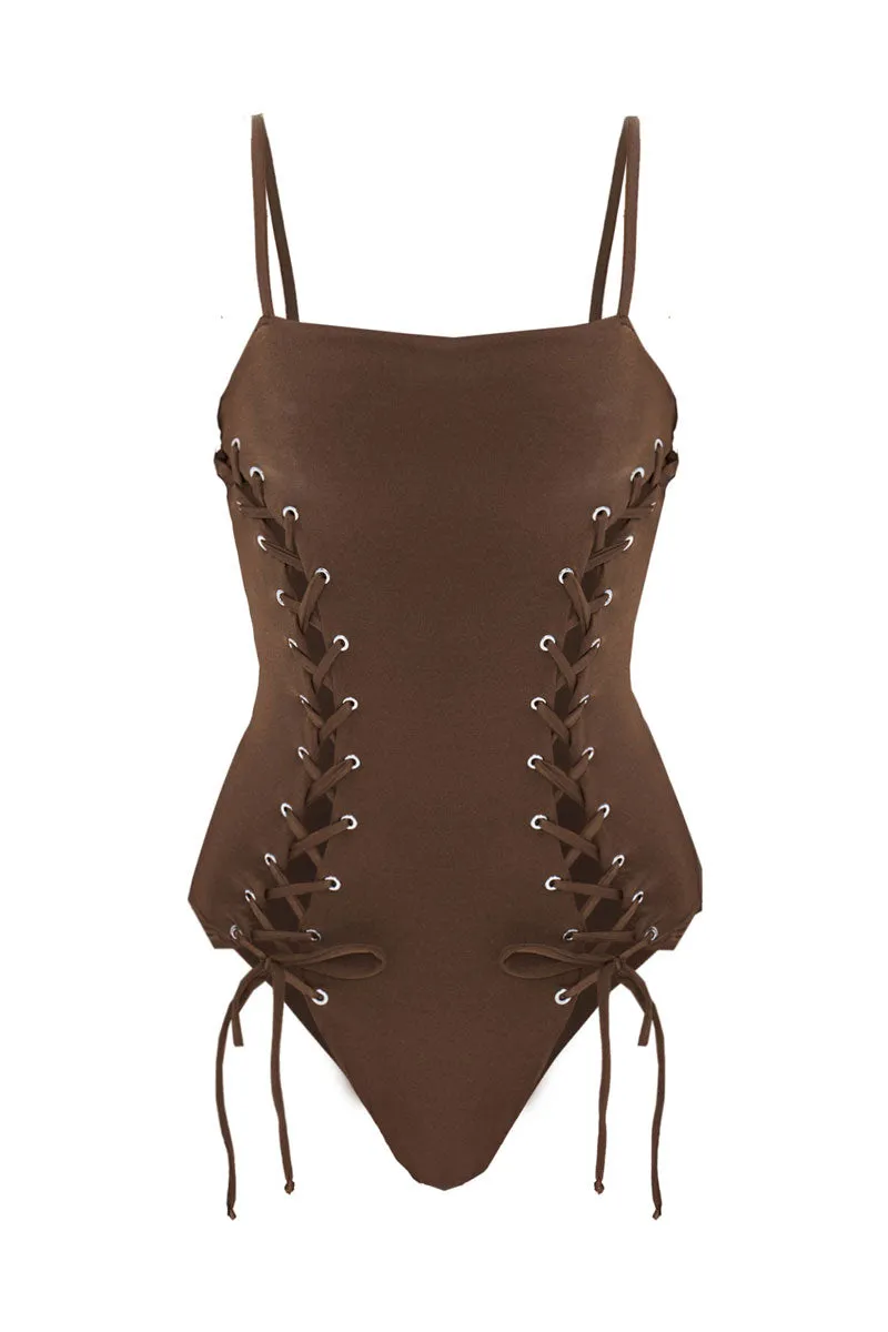 ADA BROWN SWIMSUIT