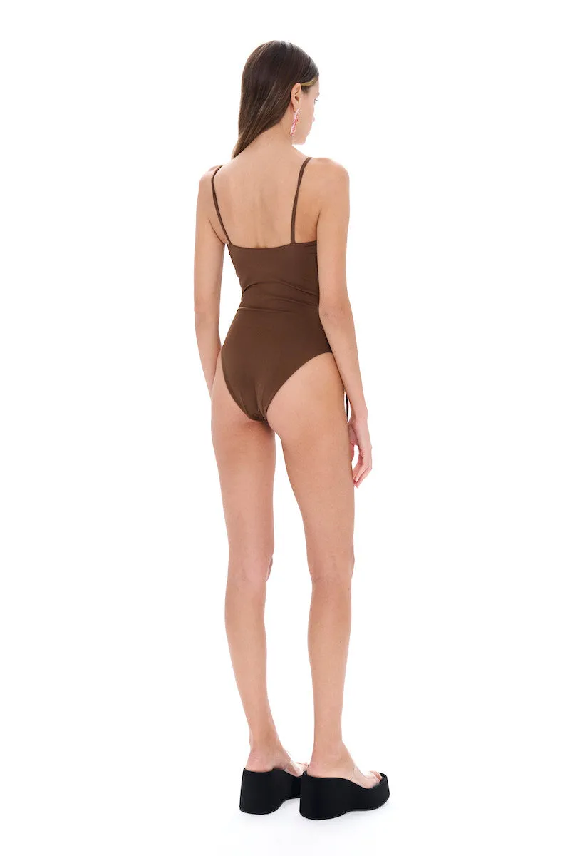 ADA BROWN SWIMSUIT