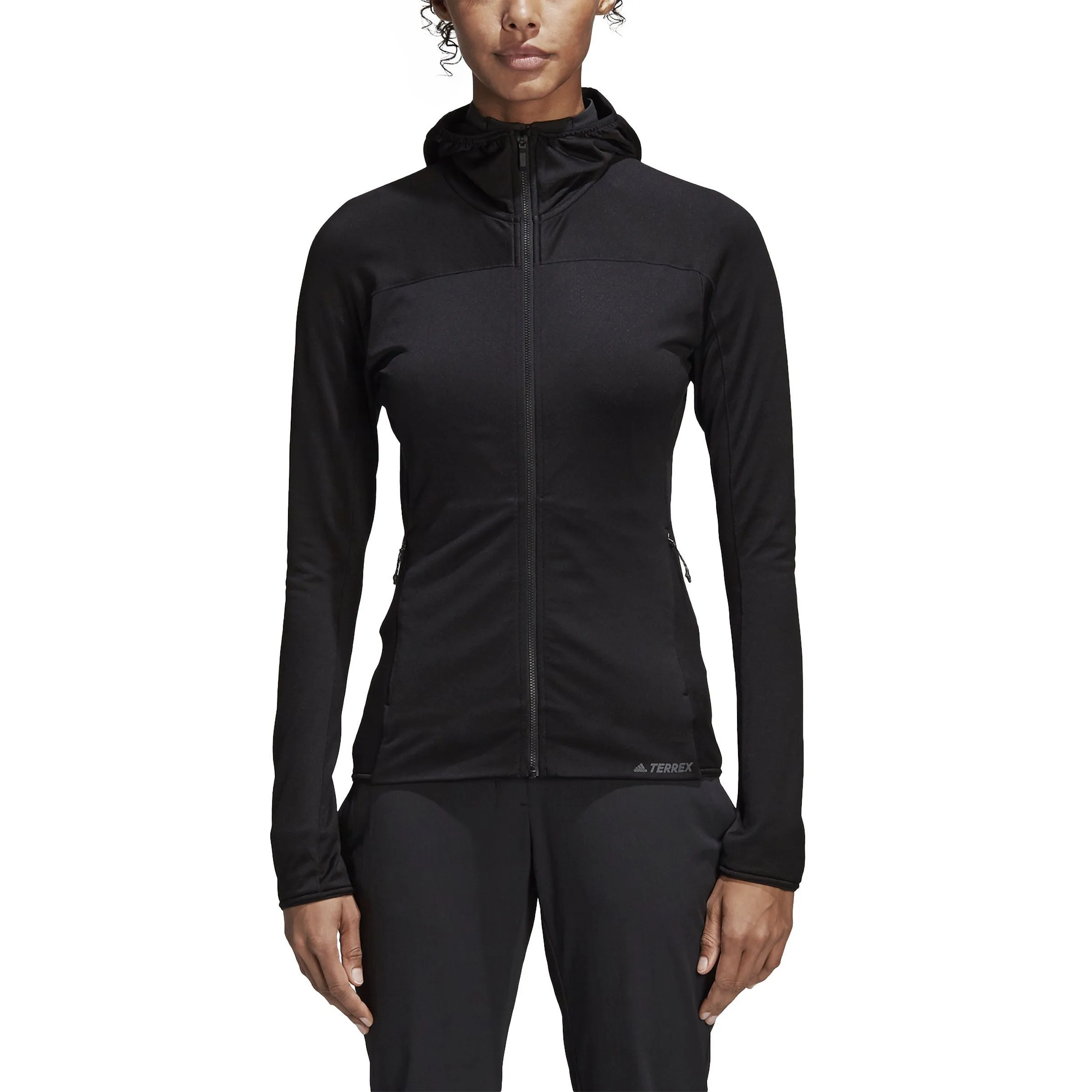 adidas Women's Tracerocker Hooded Fleece Jacket