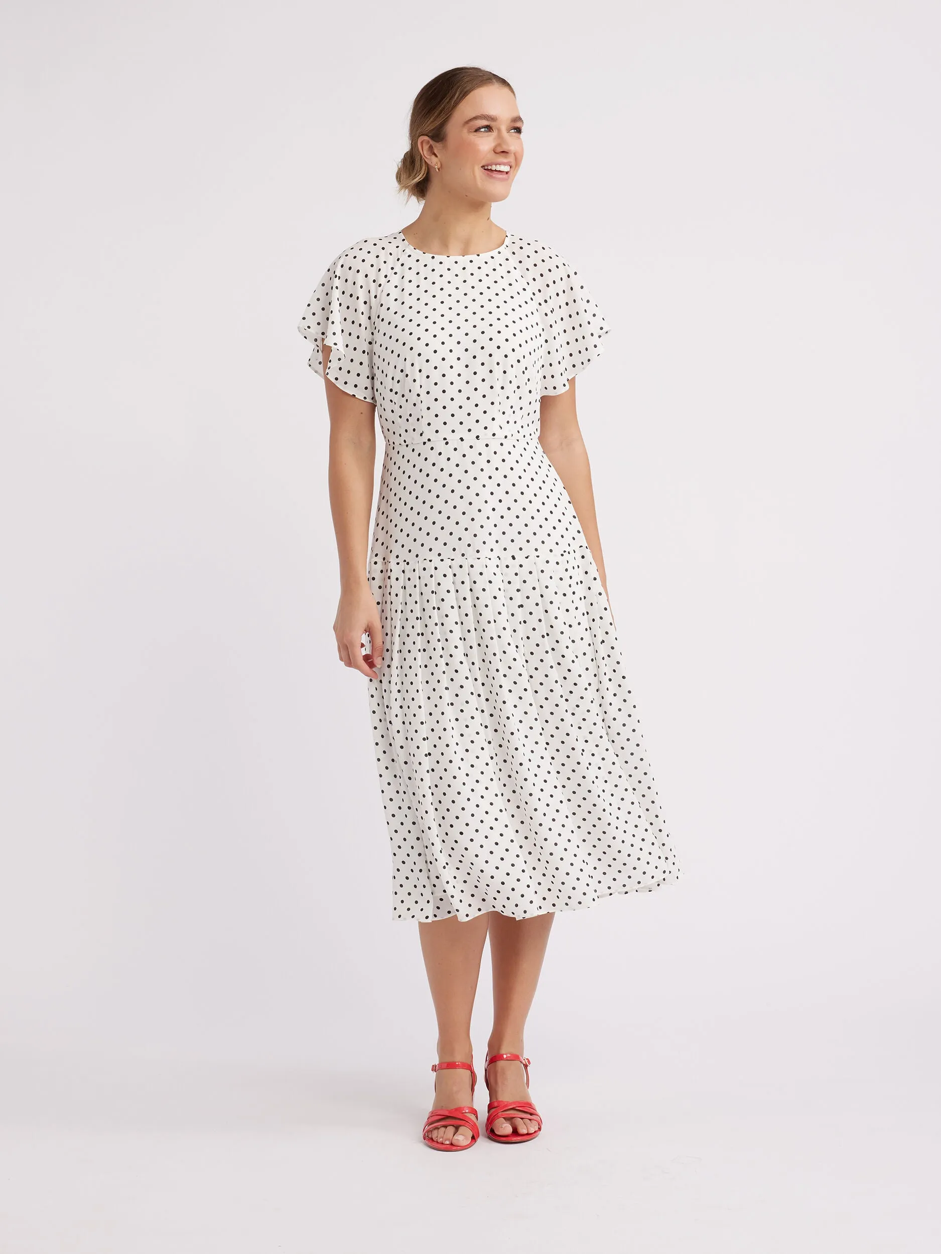 Alexandra Spot Dress