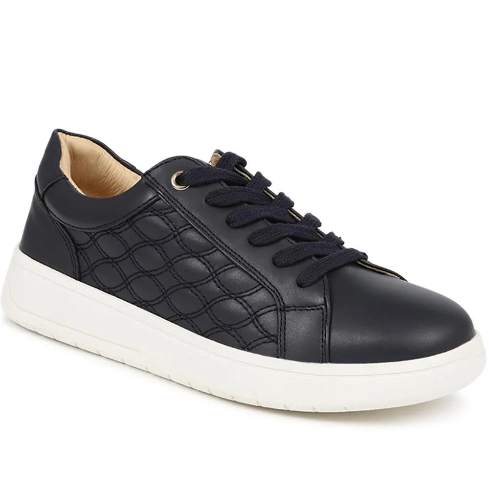 Allana Leather Lace-Up Trainers - ALLANA / 325 133