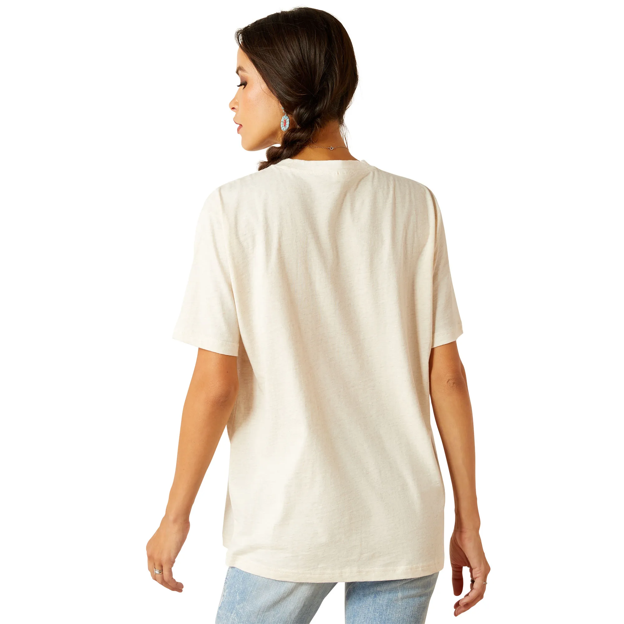 Ariat Women's Oatmeal Heather Lola T-Shirt