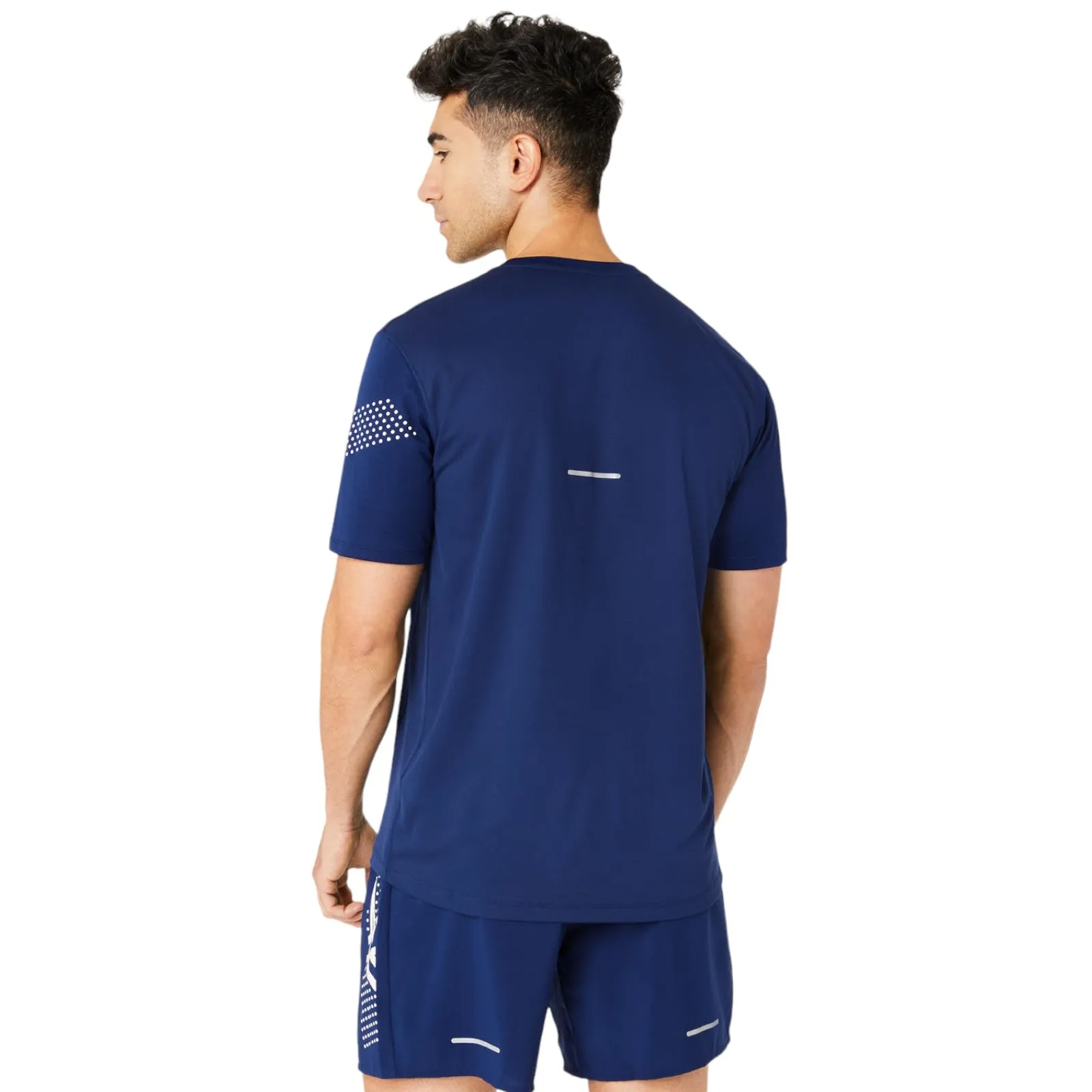 ASICS MENS ICON SS TOP NAVY