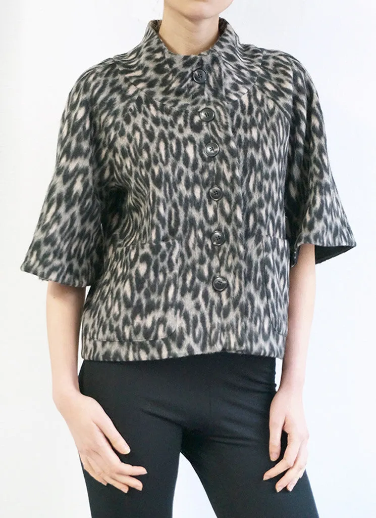 ASTRID SHAWL JACKET (Black) .