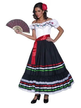 Authentic Western Sexy Senorita Costume