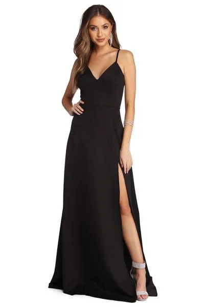 Avianna Formal Stylish High Slit Dress