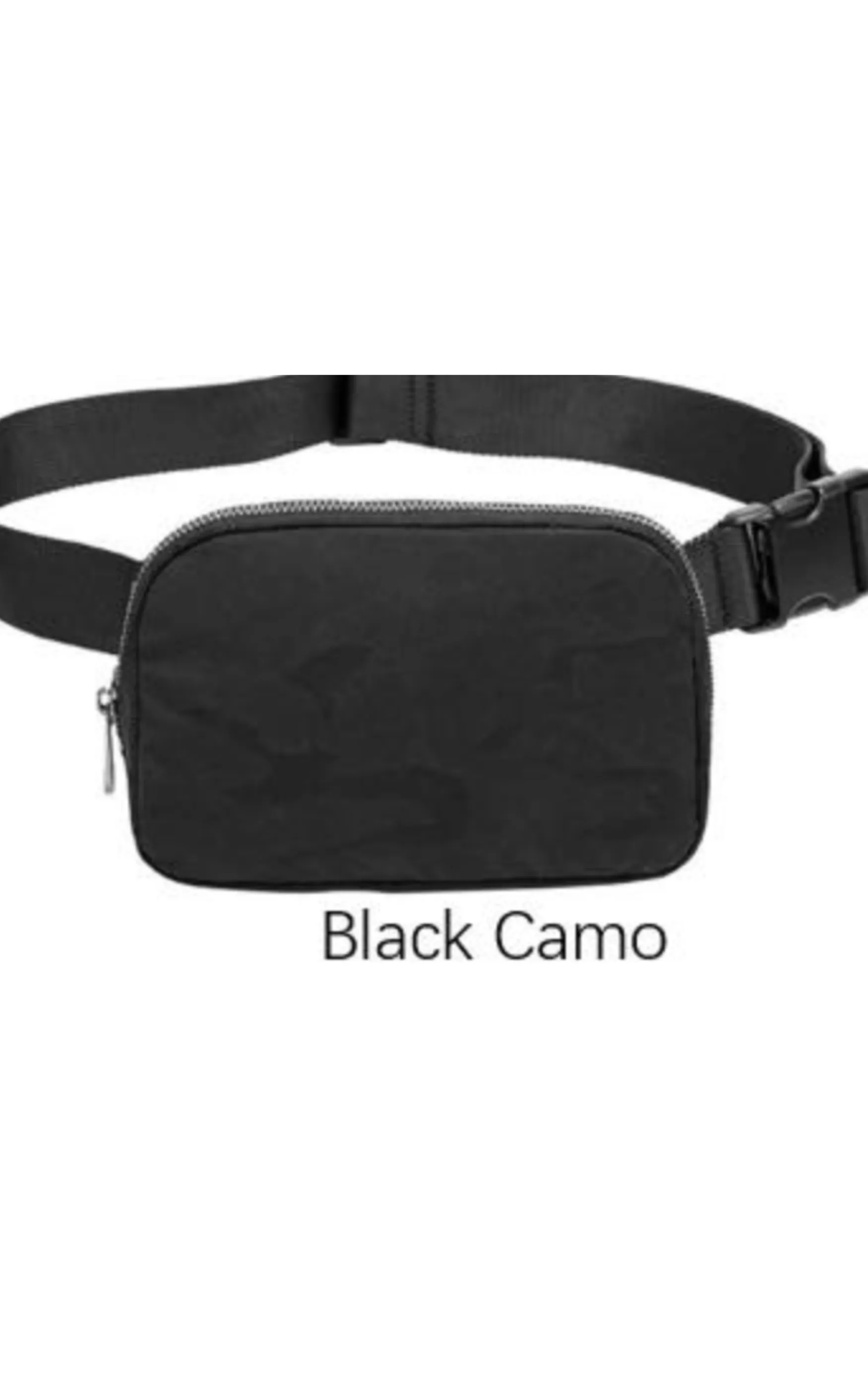 BHB DOORBUSTER: Sara's Everywhere Belt Bag - Black Camo