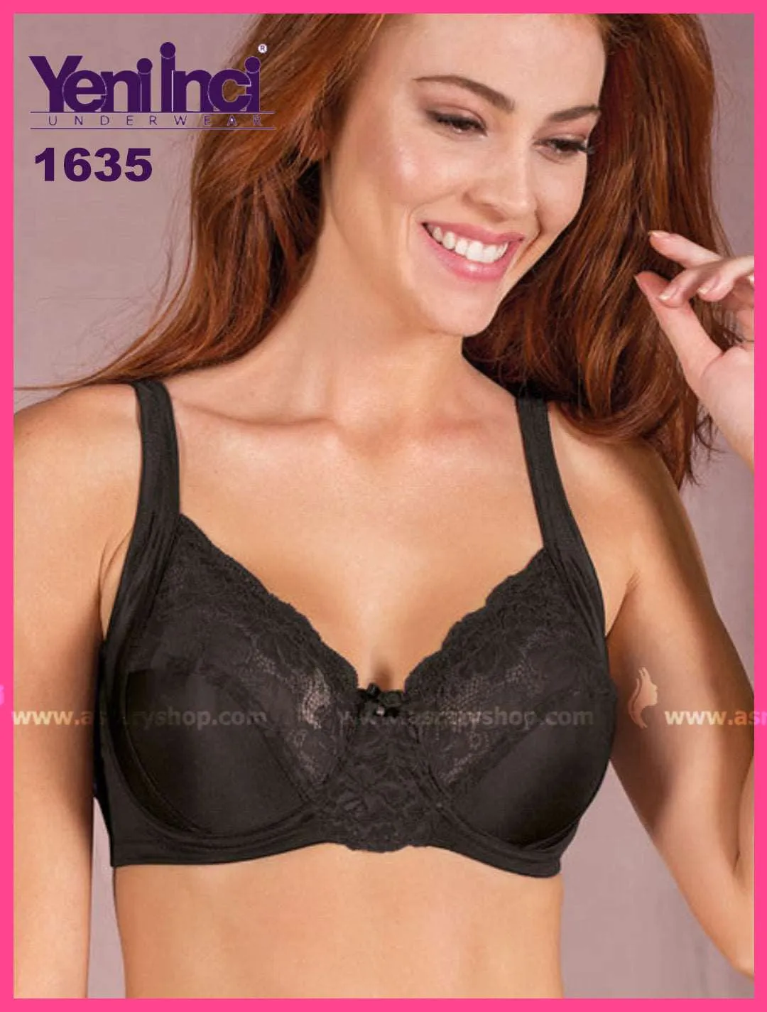 Big Size Lace Underwired Contouring Bra 1635