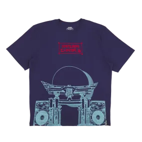 Boombox Checkpoint Blue Tee