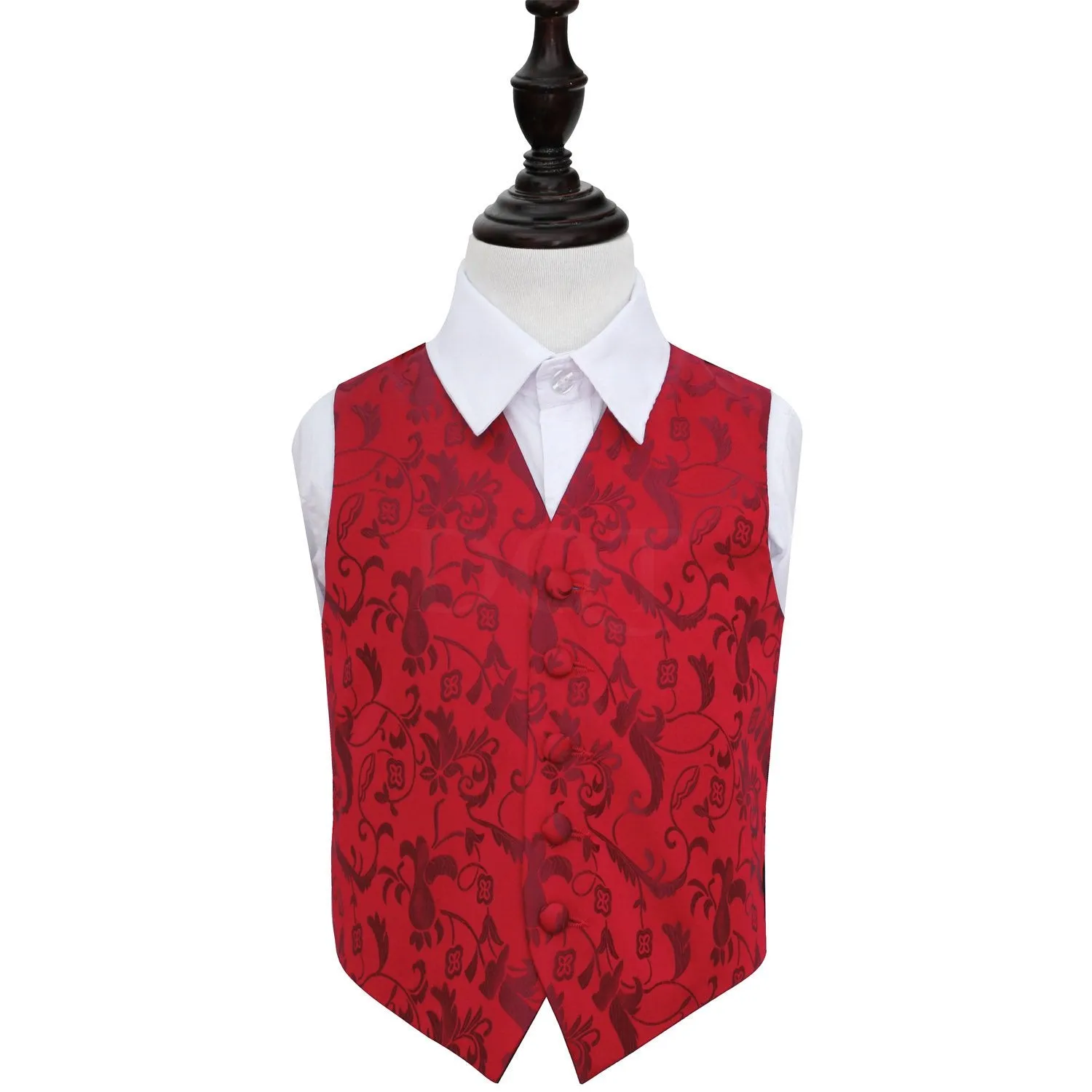 Boy's Passion Floral Waistcoat