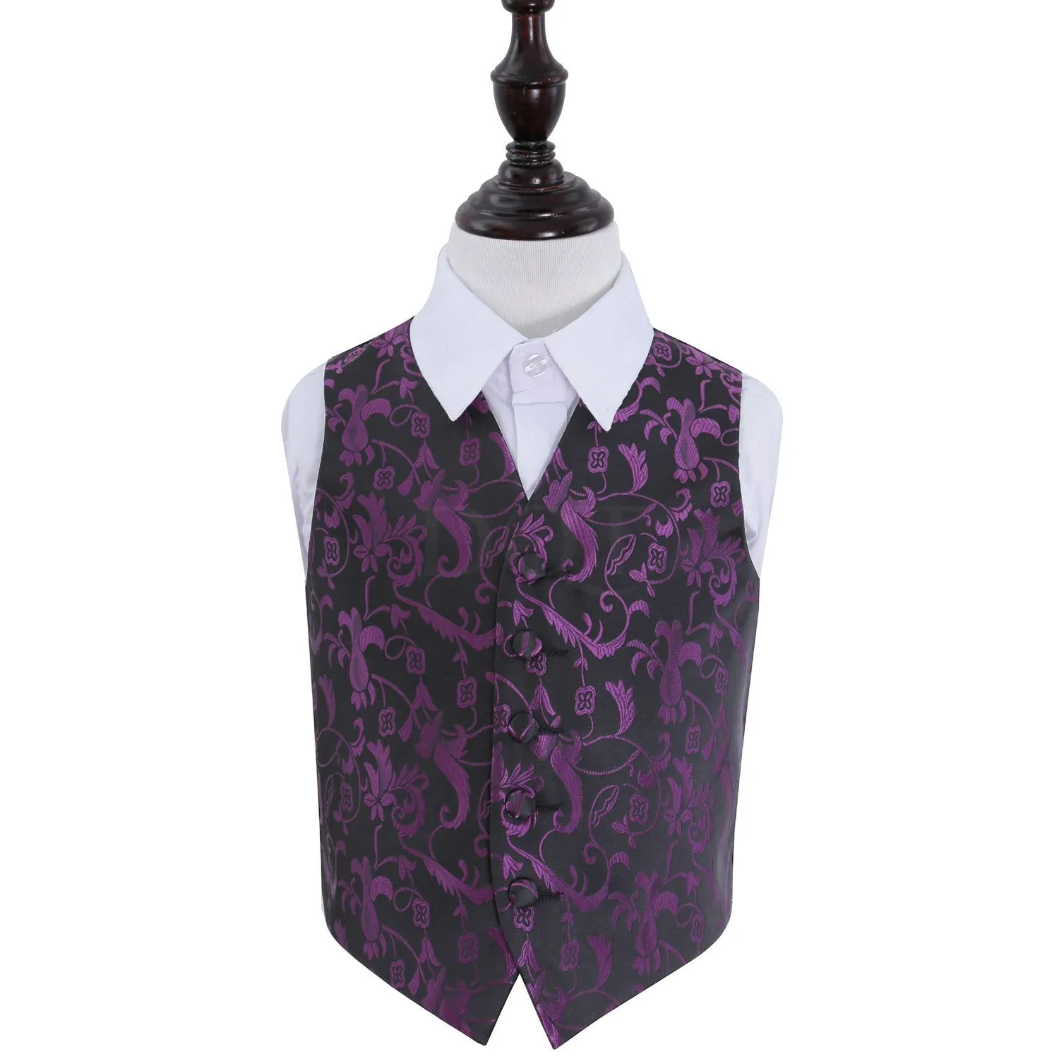 Boy's Passion Floral Waistcoat