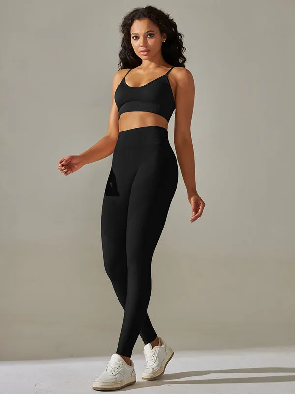 Bra Tanks & High Waisted Leggings