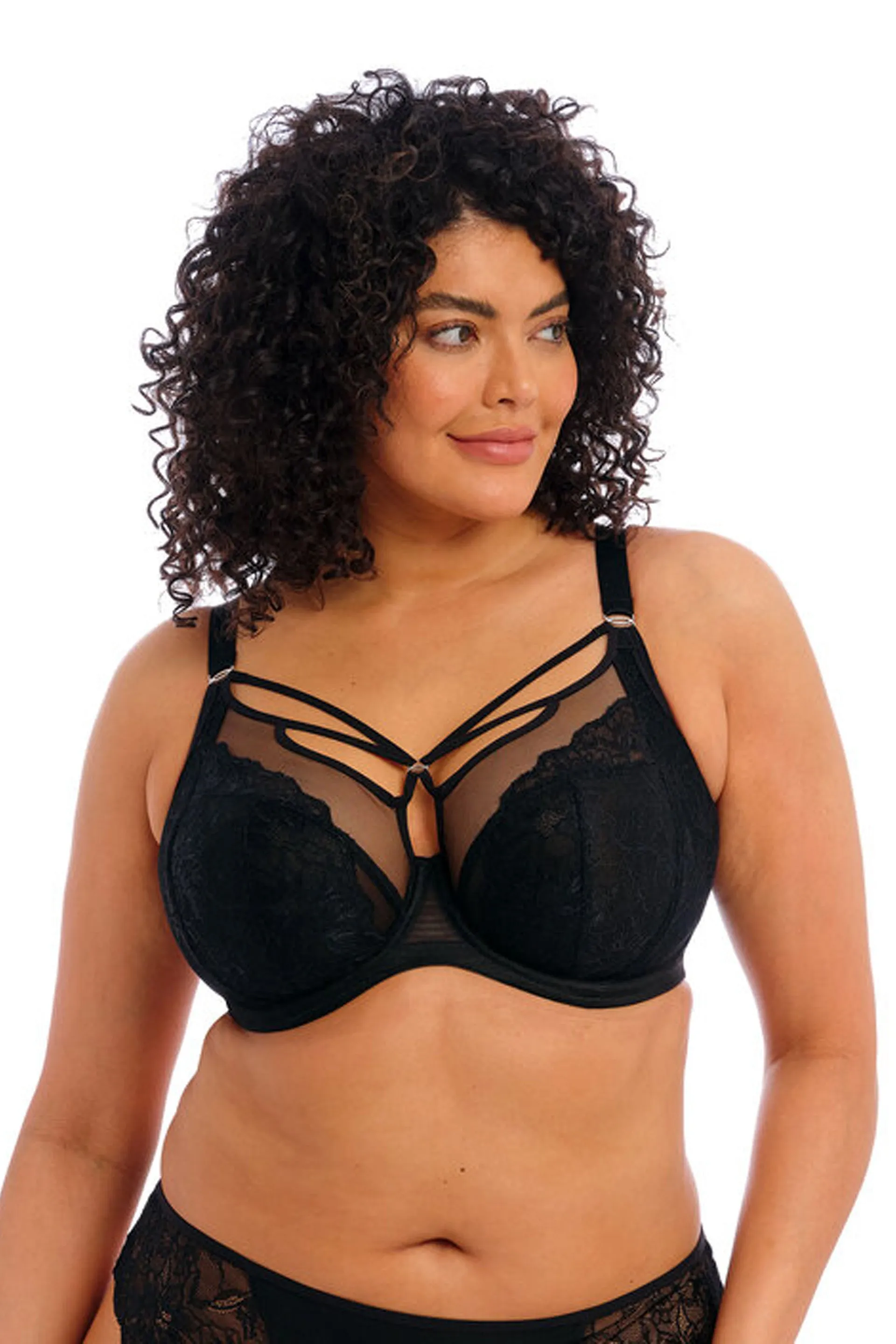 Brianna Plunge Bra Black