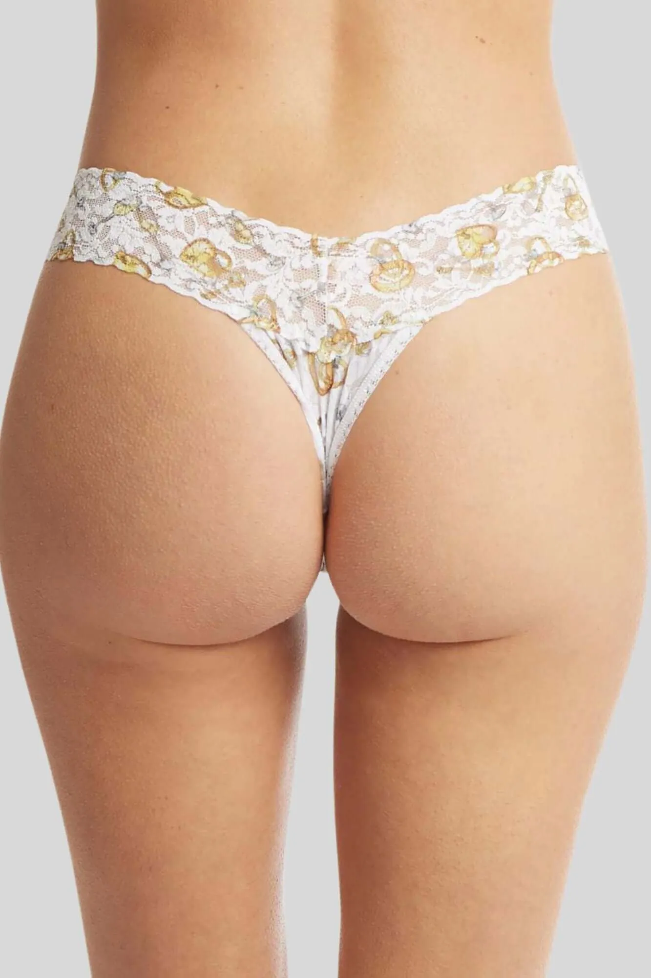 Bridal: Forever Gold Low Rise Thong