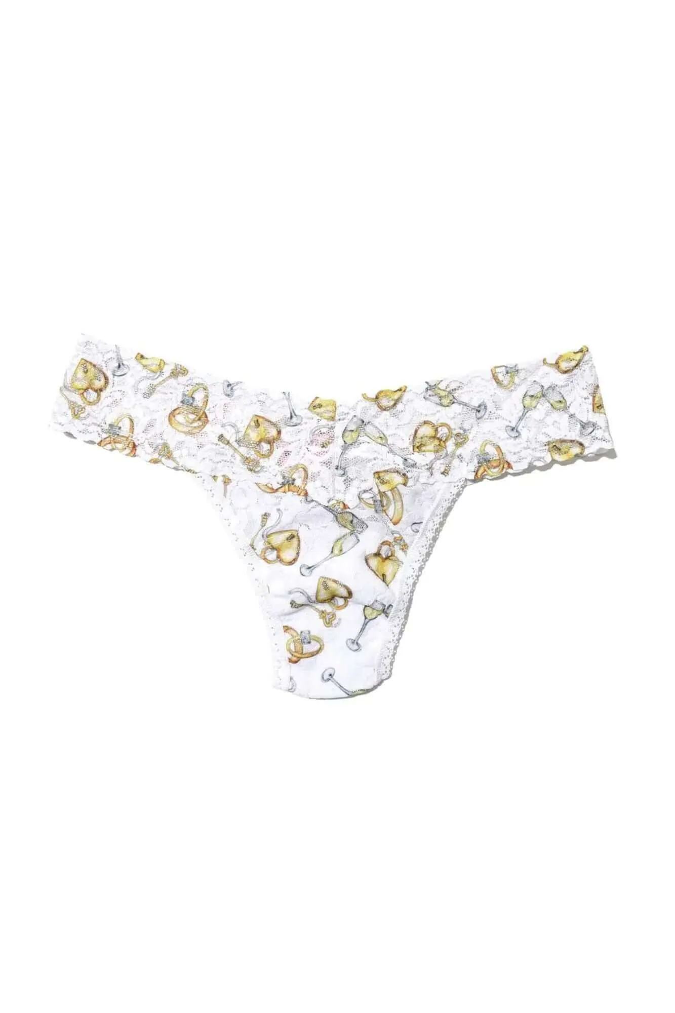 Bridal: Forever Gold Low Rise Thong