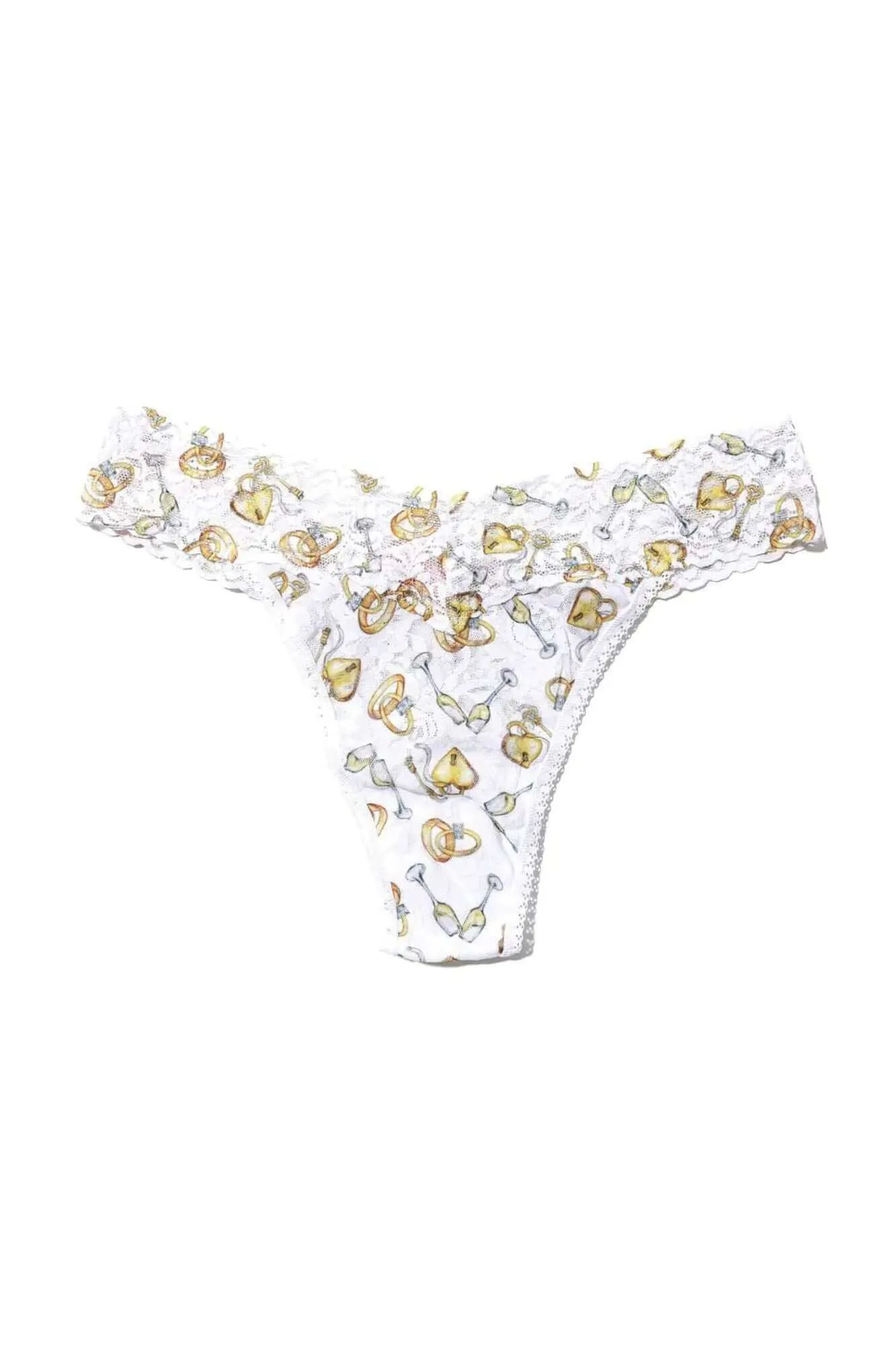 Bridal: Forever Gold Original Rise Thong