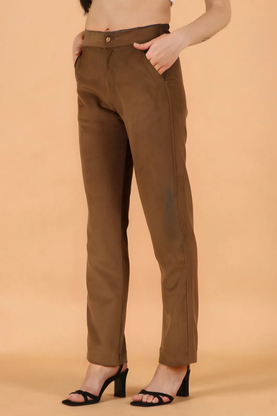 Brown Corduroy Pant