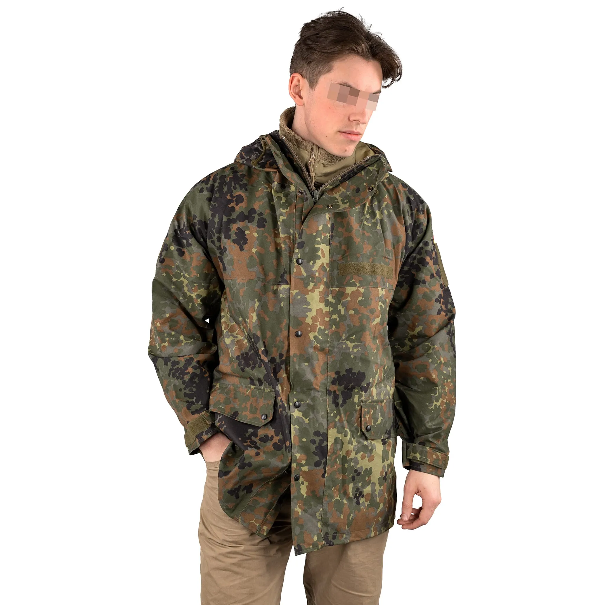 Bundeswehr Hardshell Flecktarn Parka