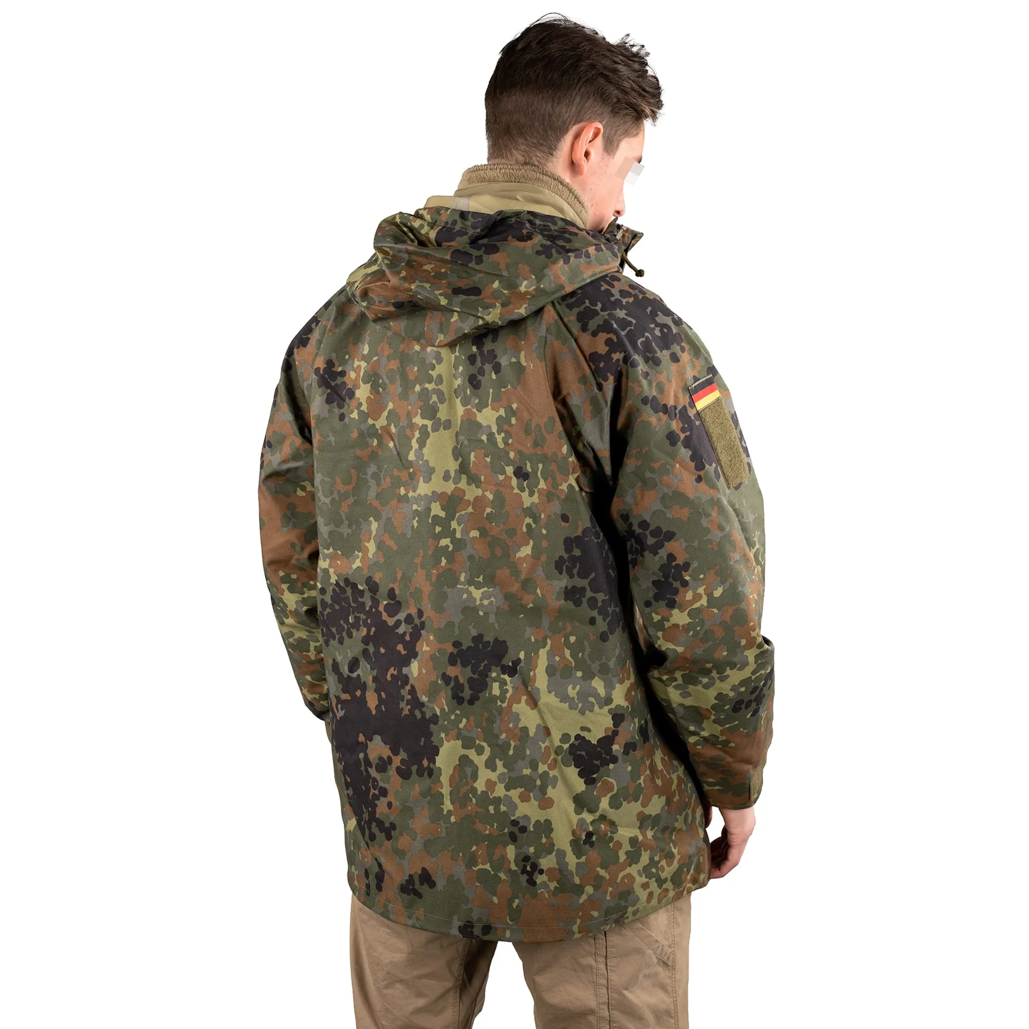 Bundeswehr Hardshell Flecktarn Parka