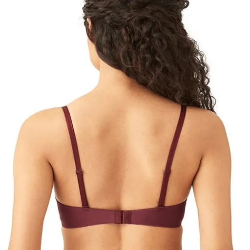 B.Wow'd Lazer Cut Plunge Push Up Wine