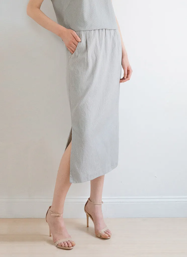 CARDEL SKIRT (DOVE) Bin Sale