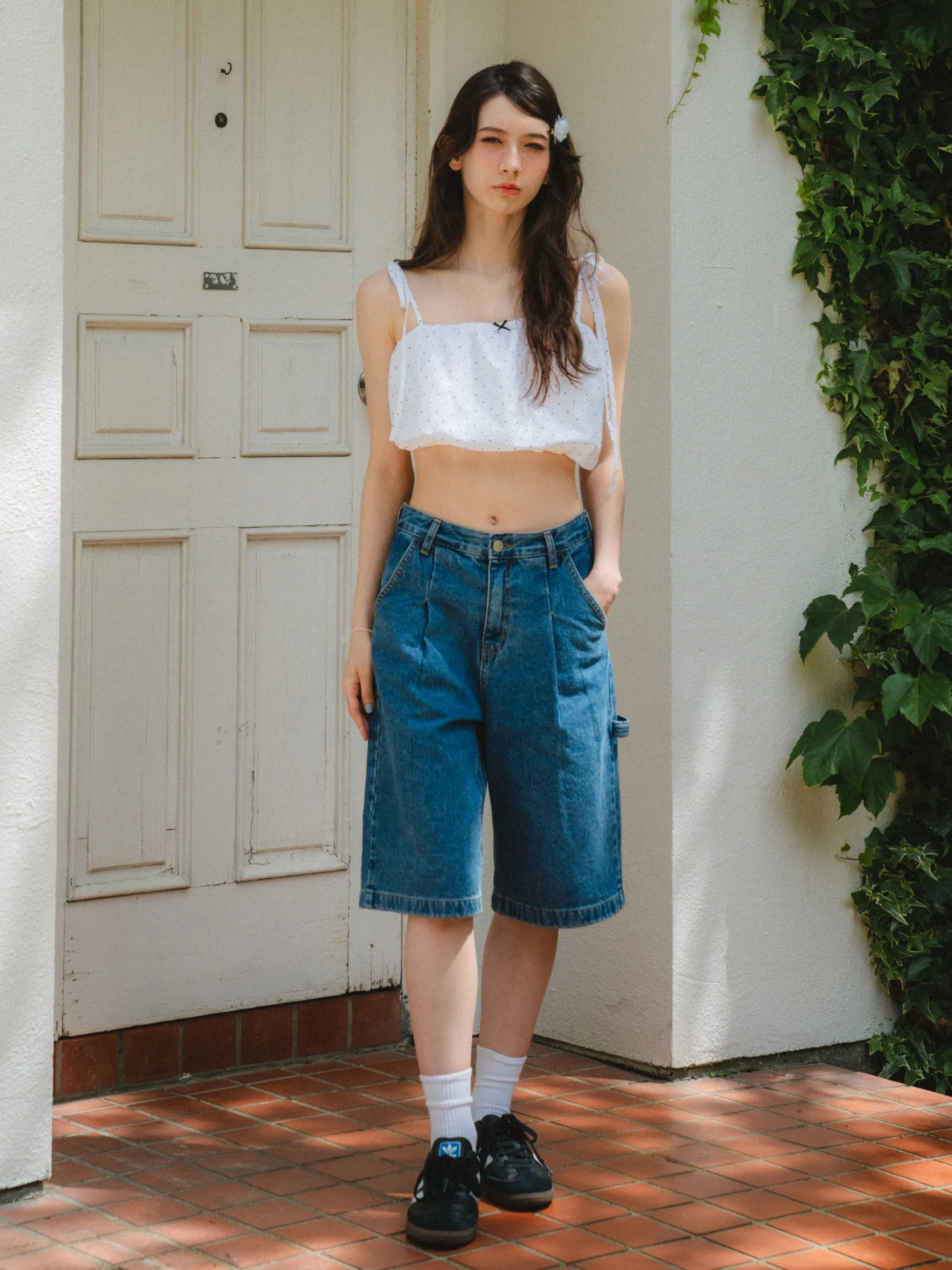 Casual Half Denim Pants