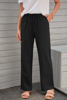 Casual Straight Leg Pants