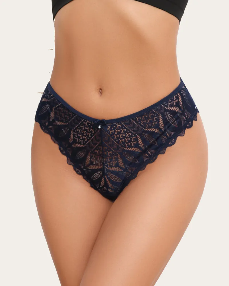 Cheeky Panties Lace Criss Cross Underwear