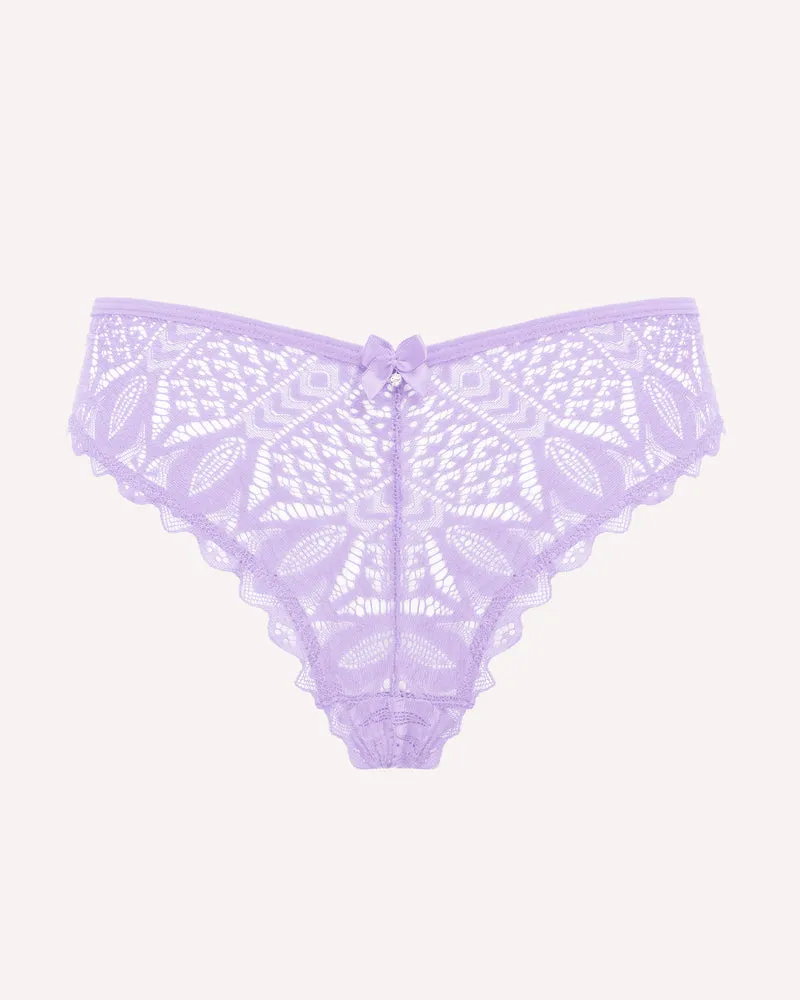 Cheeky Panties Lace Criss Cross Underwear