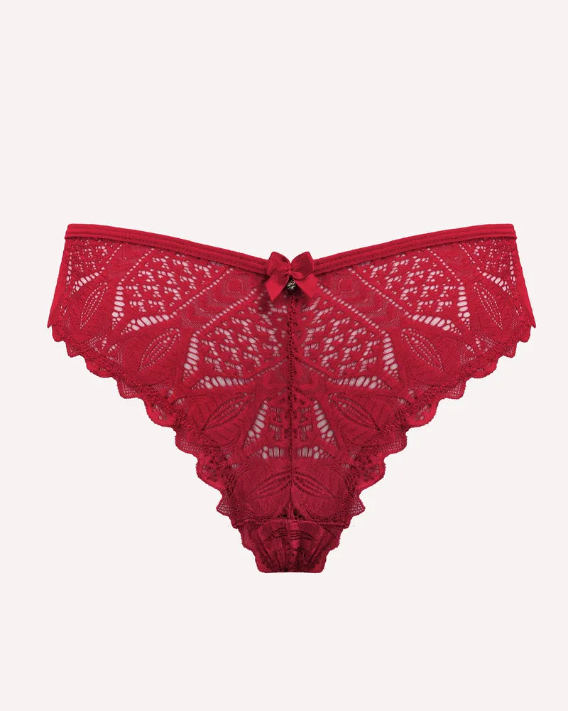 Cheeky Panties Lace Criss Cross Underwear