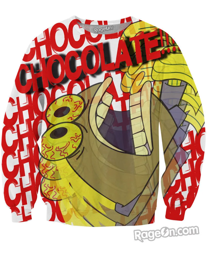 CHOCOLATE!! Crewneck Sweatshirt