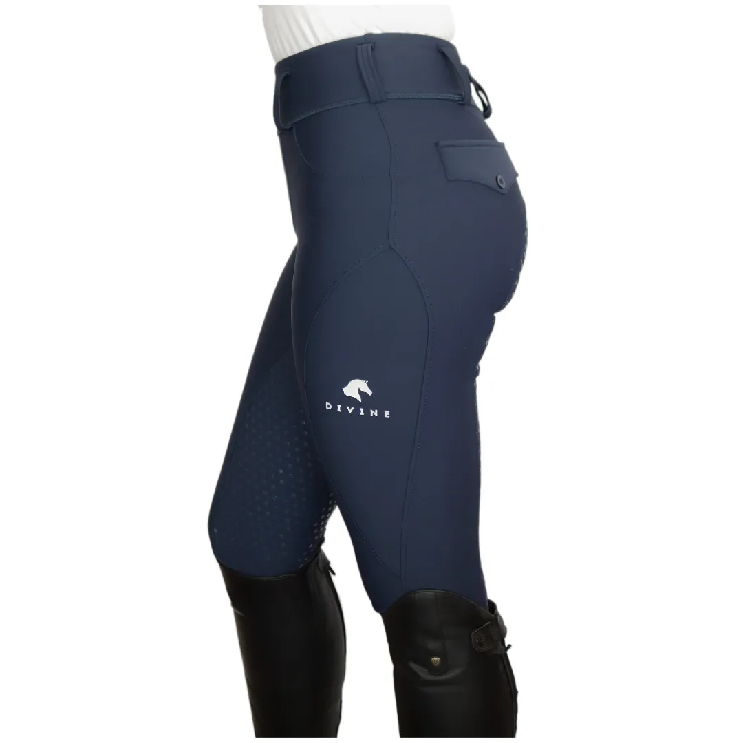 Comfort Grip Leggings - Navy