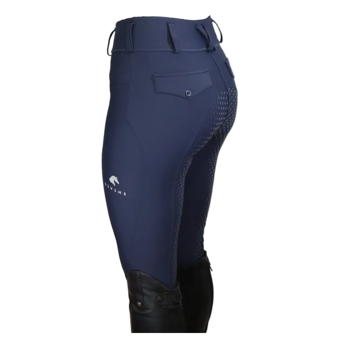 Comfort Grip Leggings - Navy