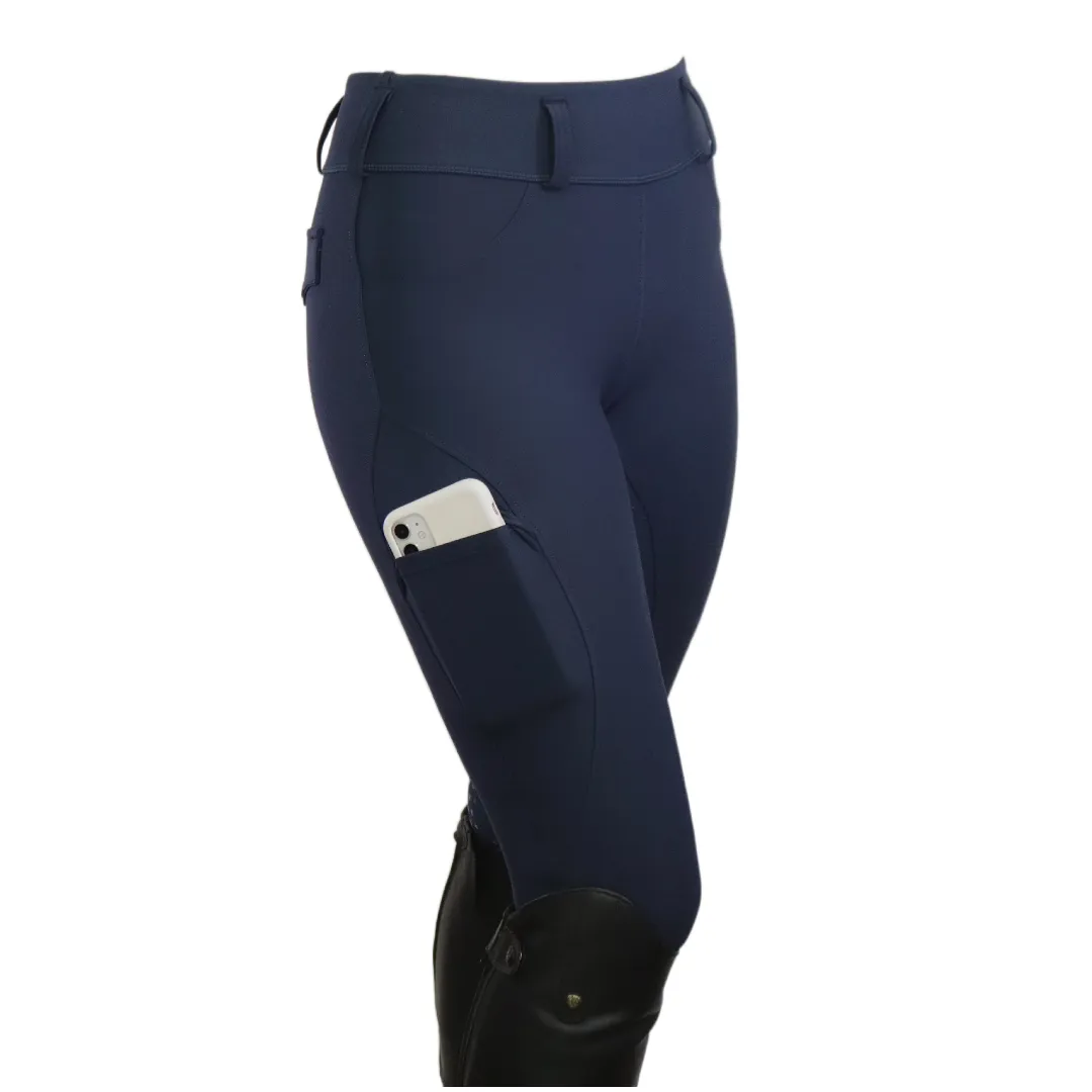 Comfort Grip Leggings - Navy