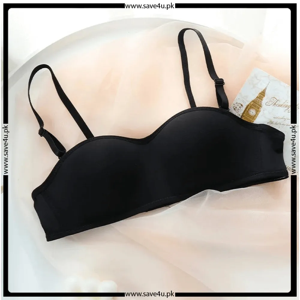 Comfortable Seamless Lightly Pads Demi Bra