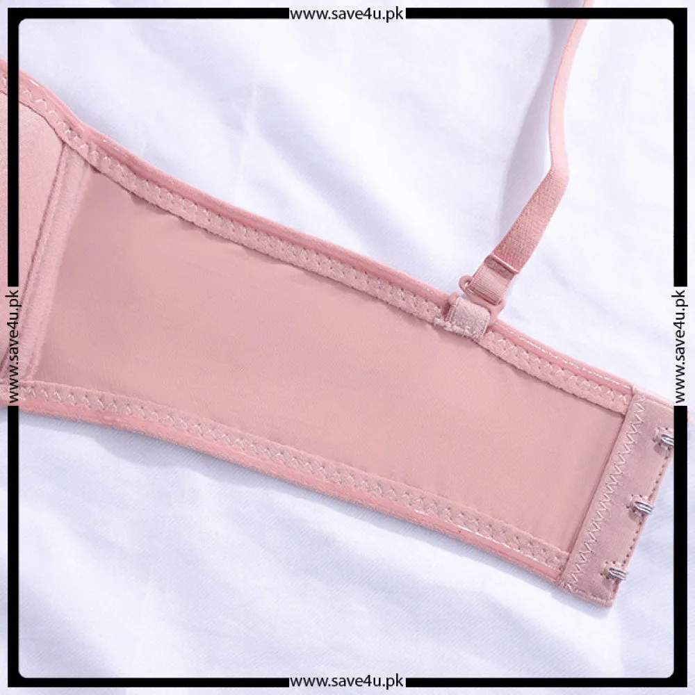 Comfortable Seamless Lightly Pads Demi Bra