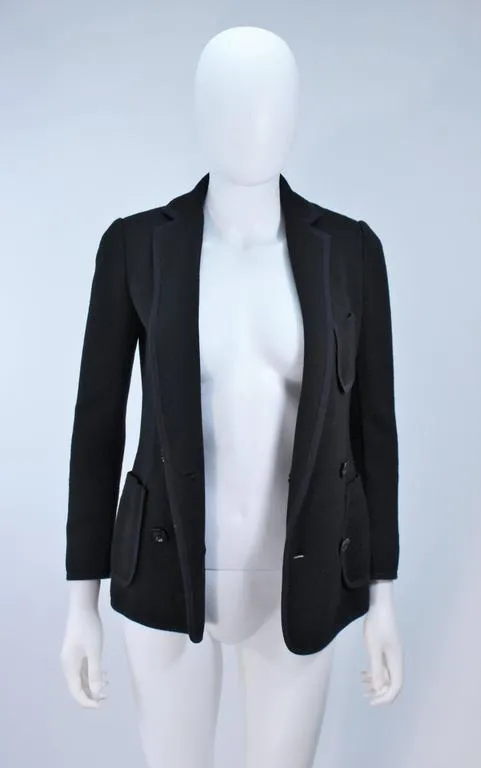 COMME DES GARÇONS Wool Jacket and Dress Ensemble Size S