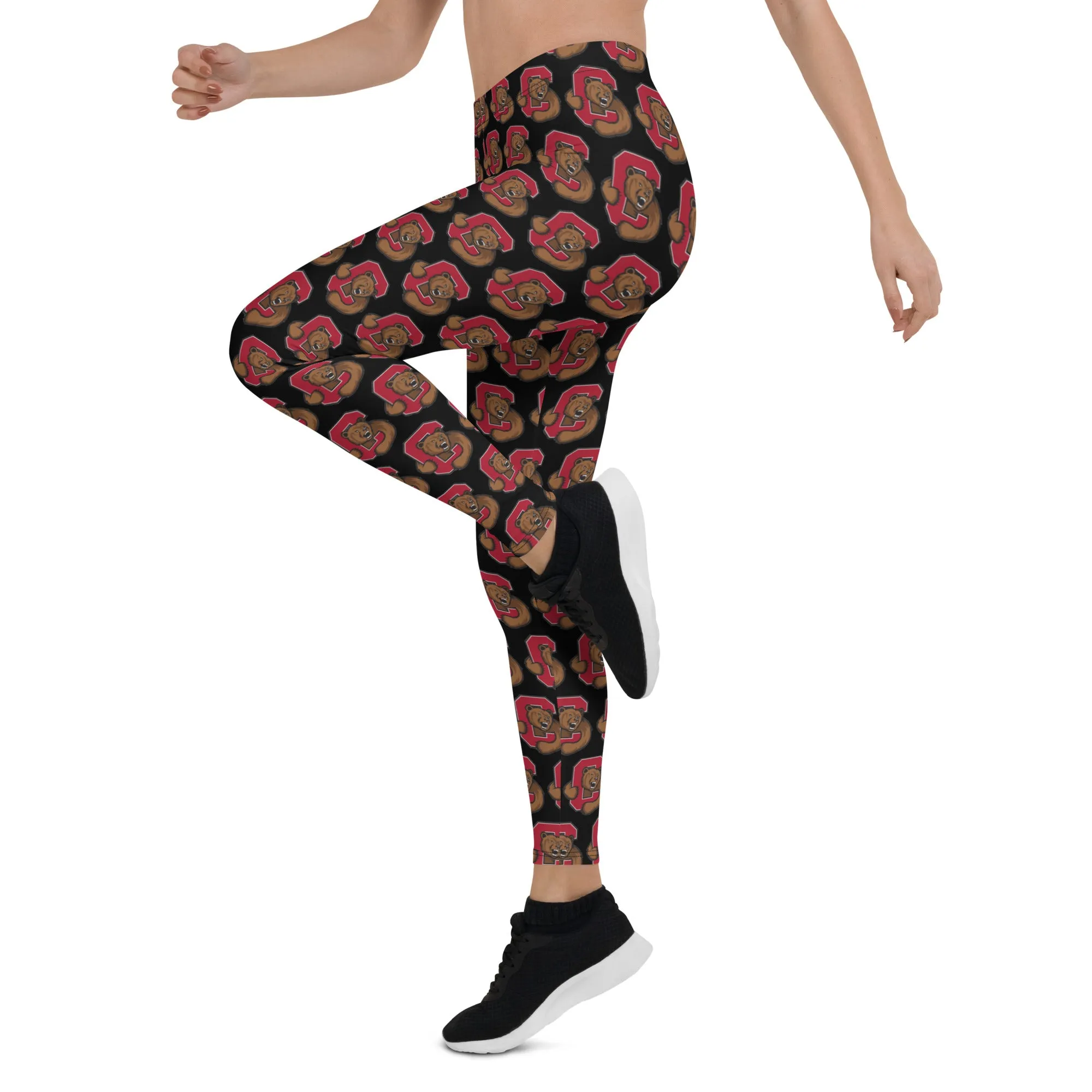 Cornell Black Tailgate Leggings