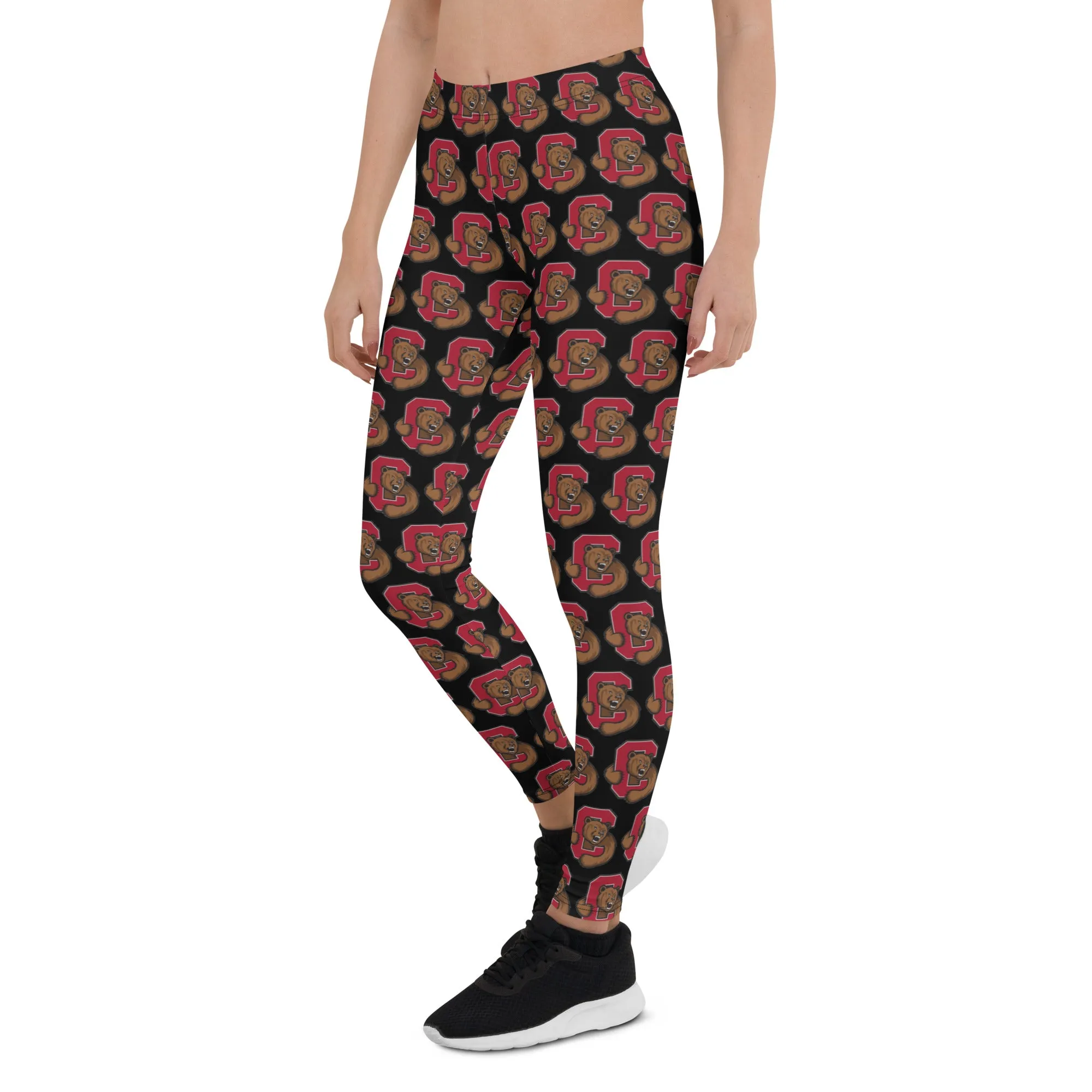 Cornell Black Tailgate Leggings