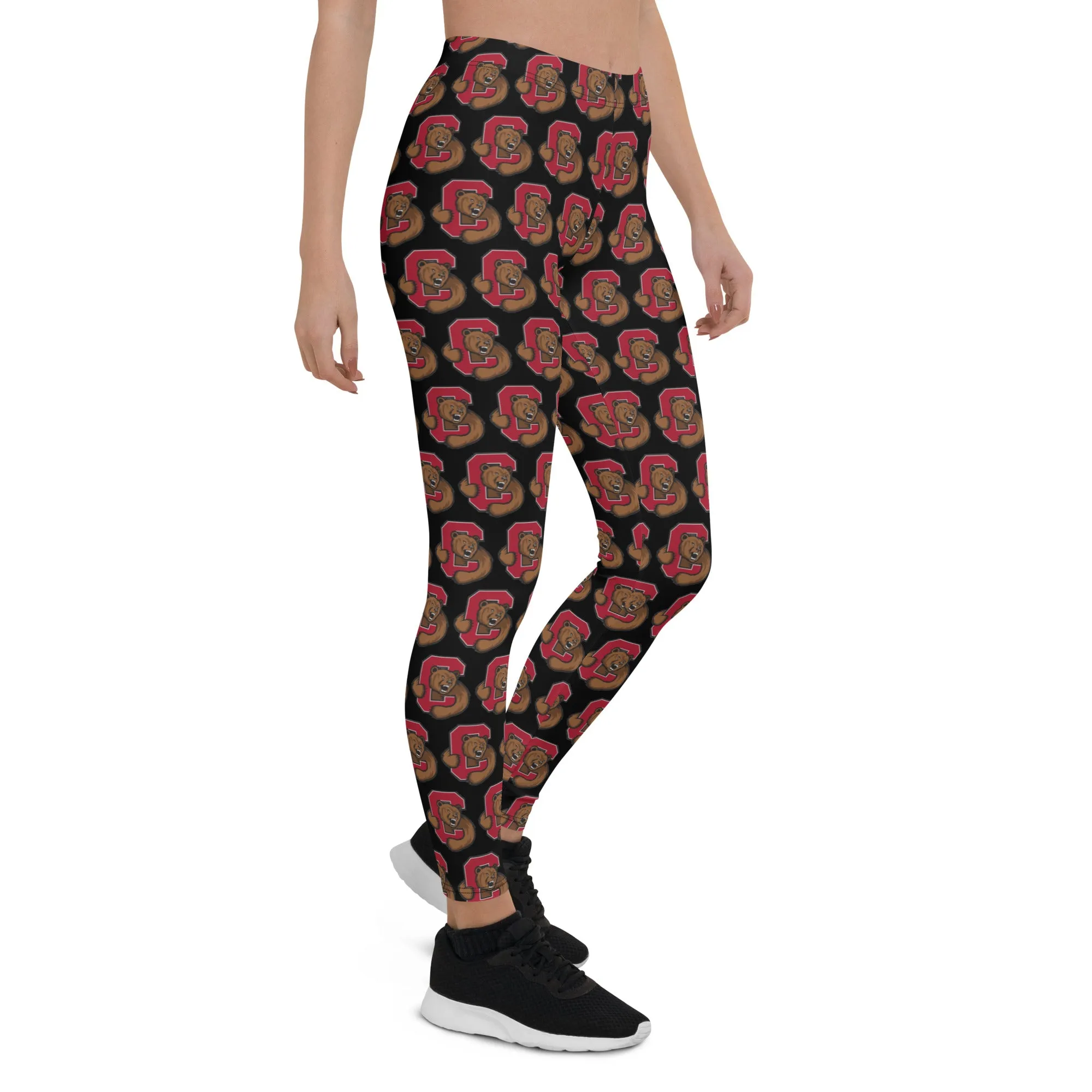 Cornell Black Tailgate Leggings