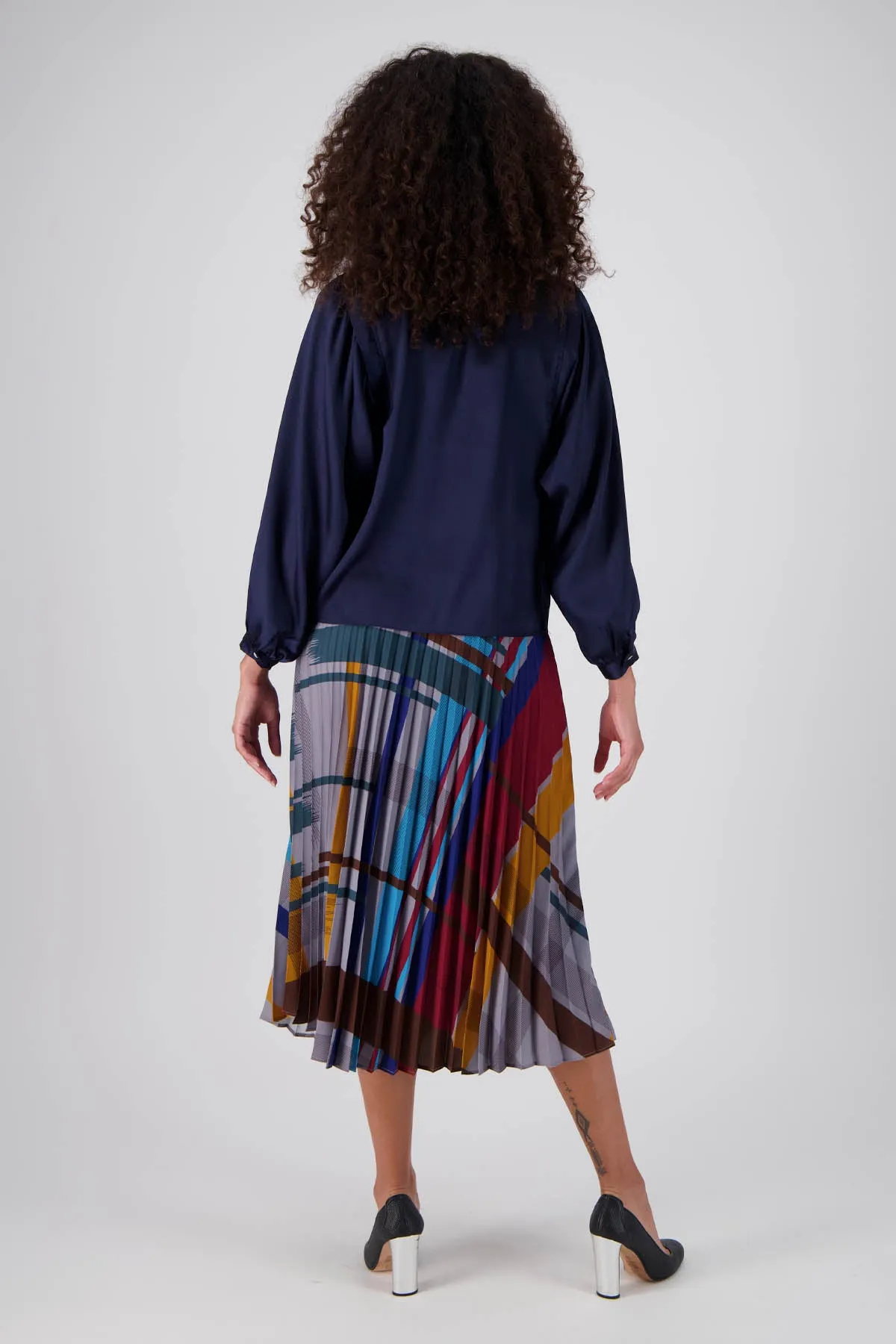 Crossroads Pleated Skirt Primary