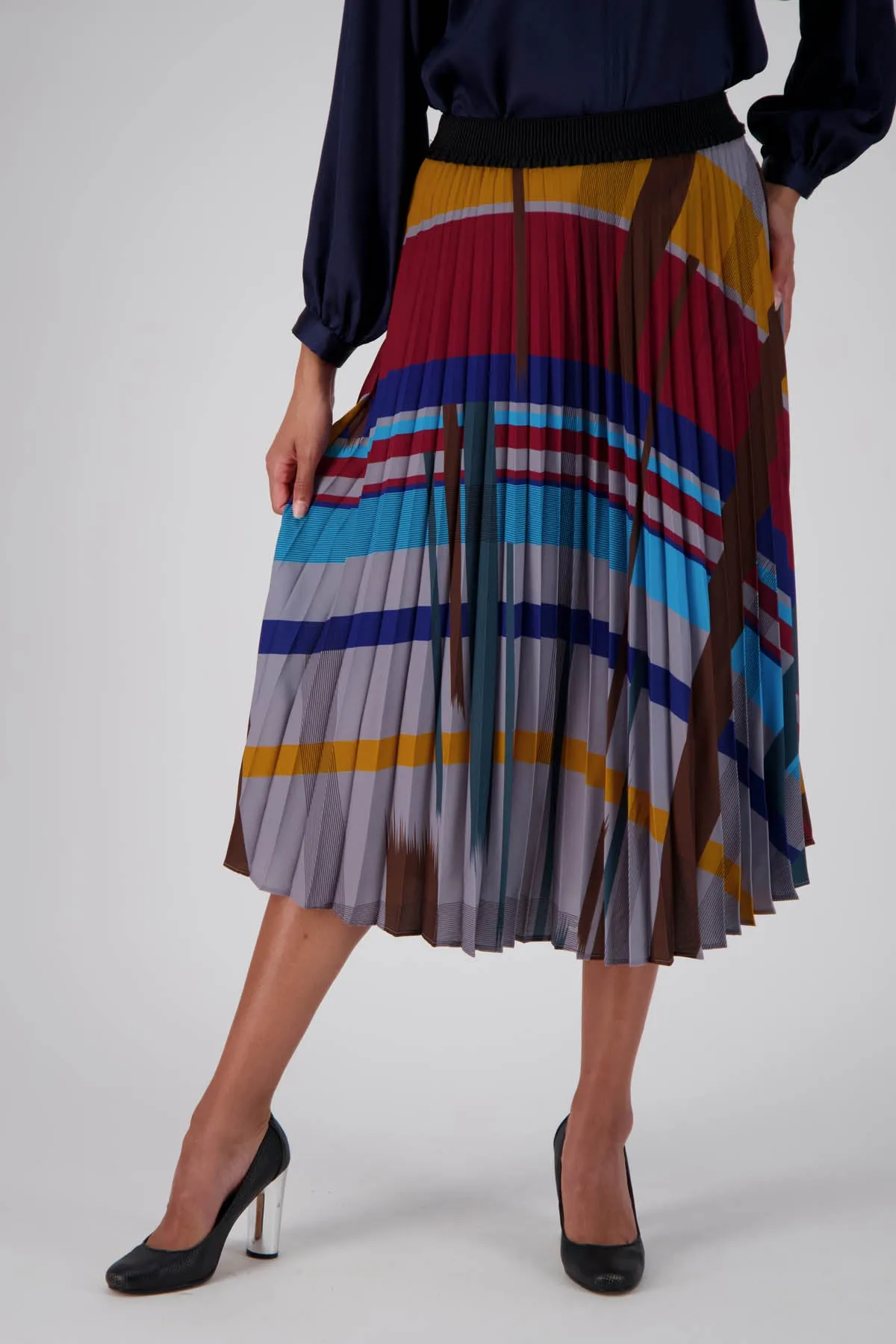 Crossroads Pleated Skirt Primary