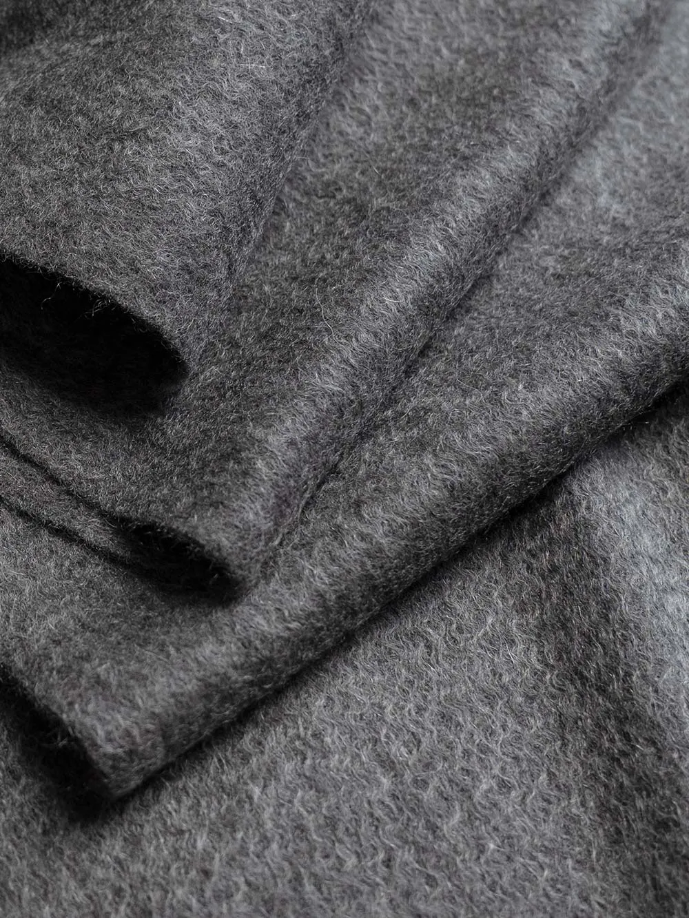 Dark Gray Cashmere Wrap